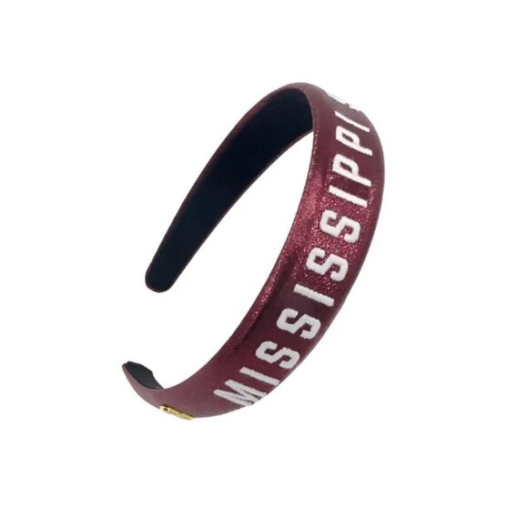 Brianna Cannon Mississippi State Embroidered Headband Officially Licensed - Picture 1 of 2